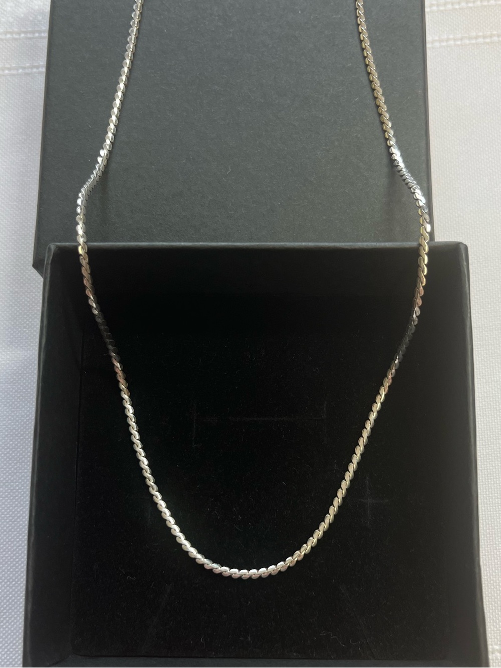 Gorgeous sterling silver chain. 925. Italy